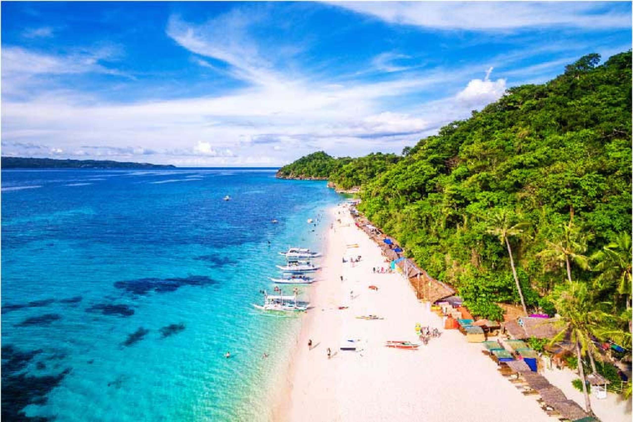 beautiful places in visayas, boracay island