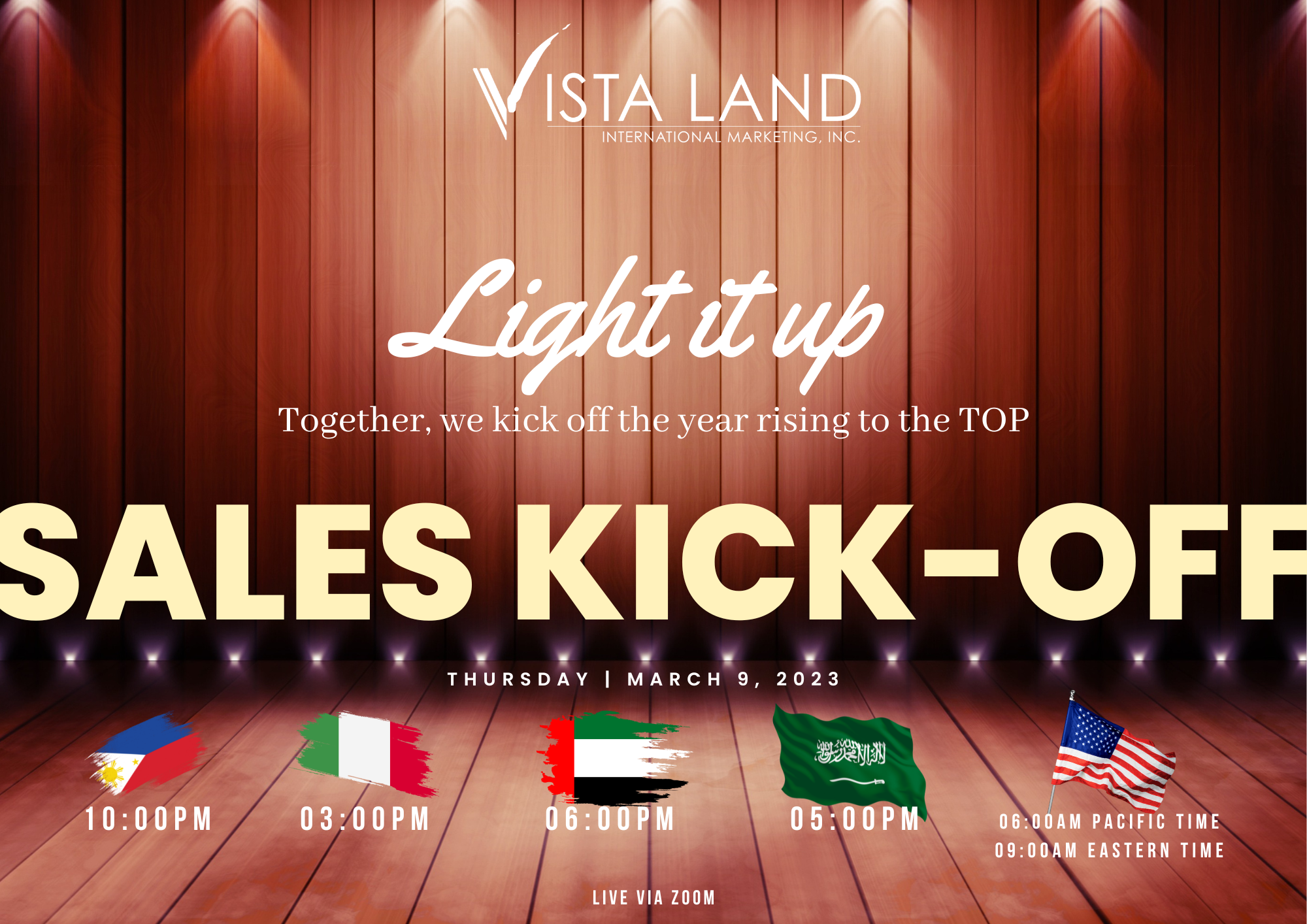 march sales kick off