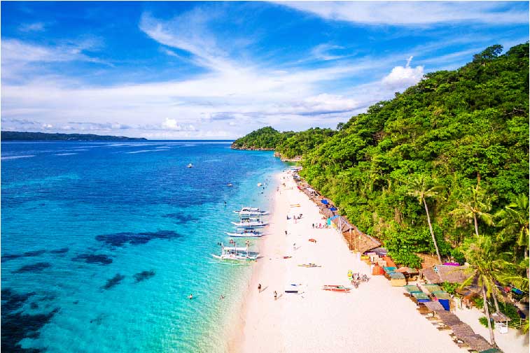 Boracay Island - beautiful places in visayas