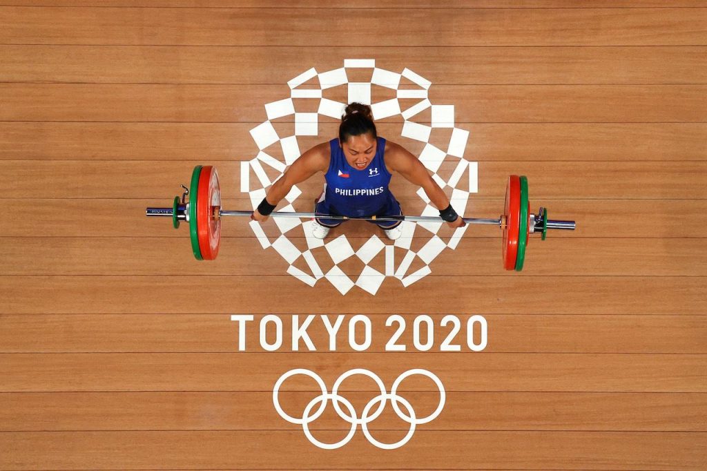 Hidilyn Diaz in tokyo 2020