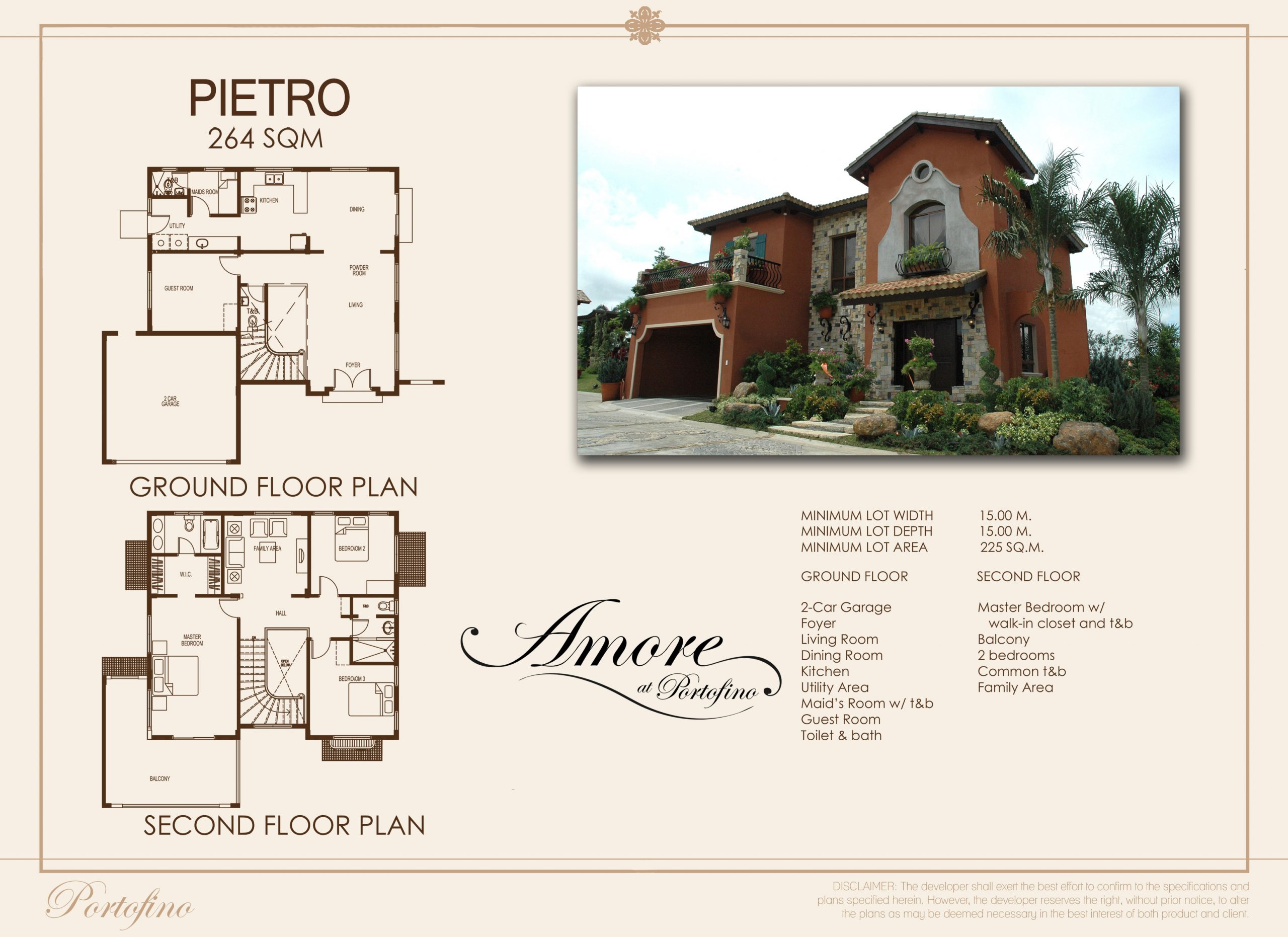 Pietro floor plan