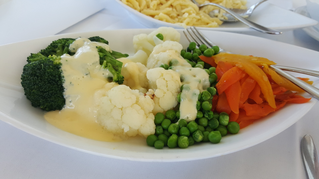 Stir-fried Broccoli with Cauliflower