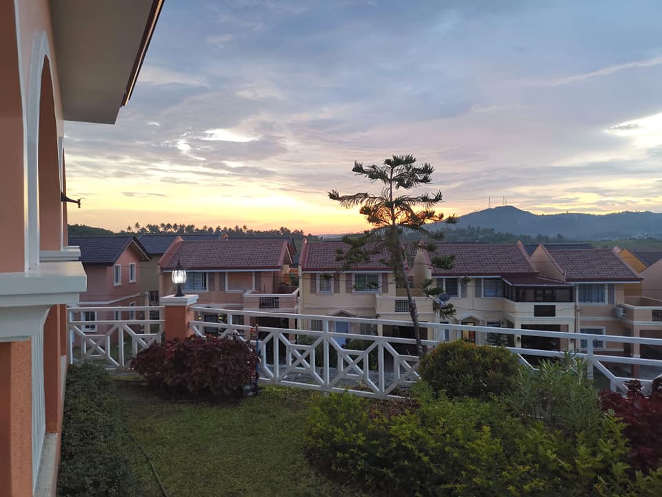 View from the balcony in Camella Legazpi