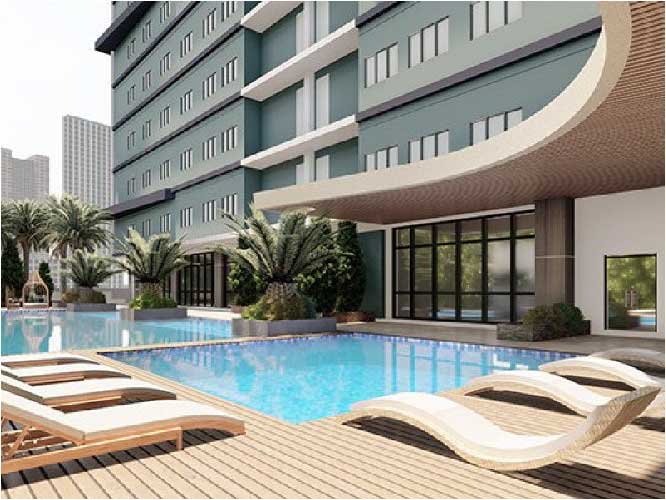 condominium outdoor pool amenity