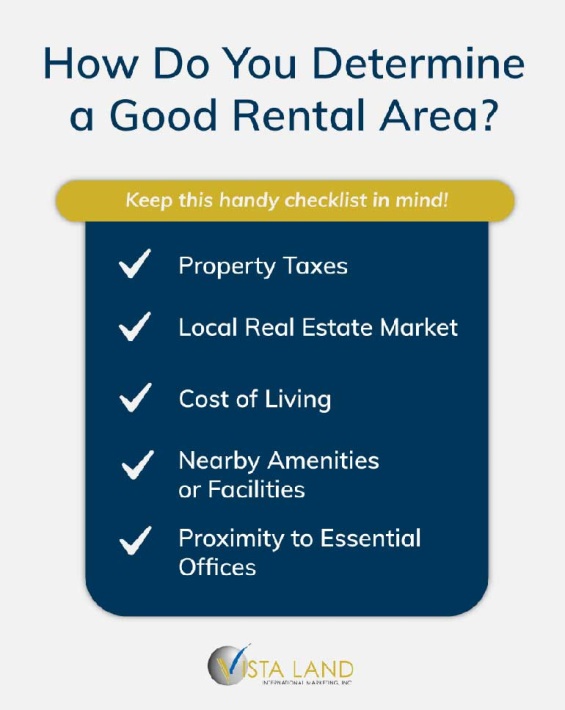 determine a good rental area