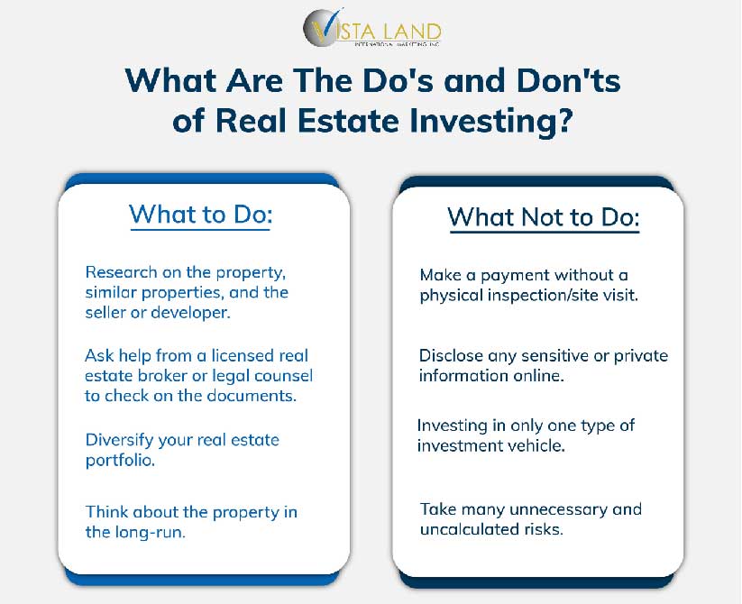 dos and donts of real estate investing