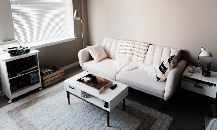 living area in a condominium unit