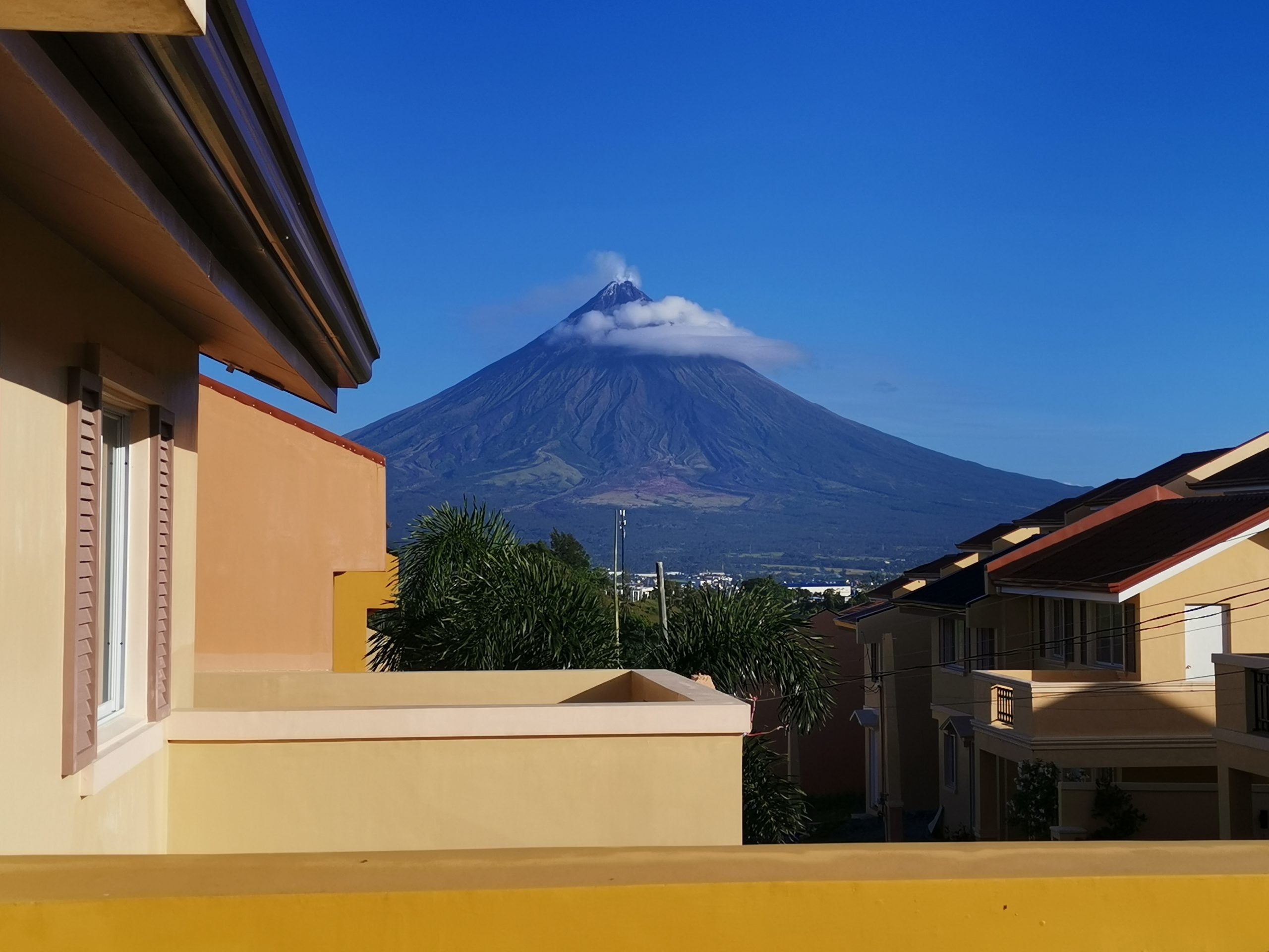 Mayon Volcano view from Camella Legazpi