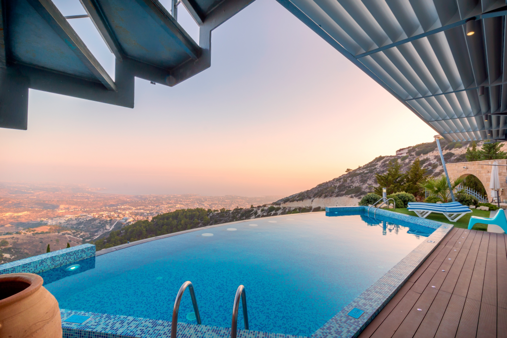 outdoor pool amenity in condo hotels