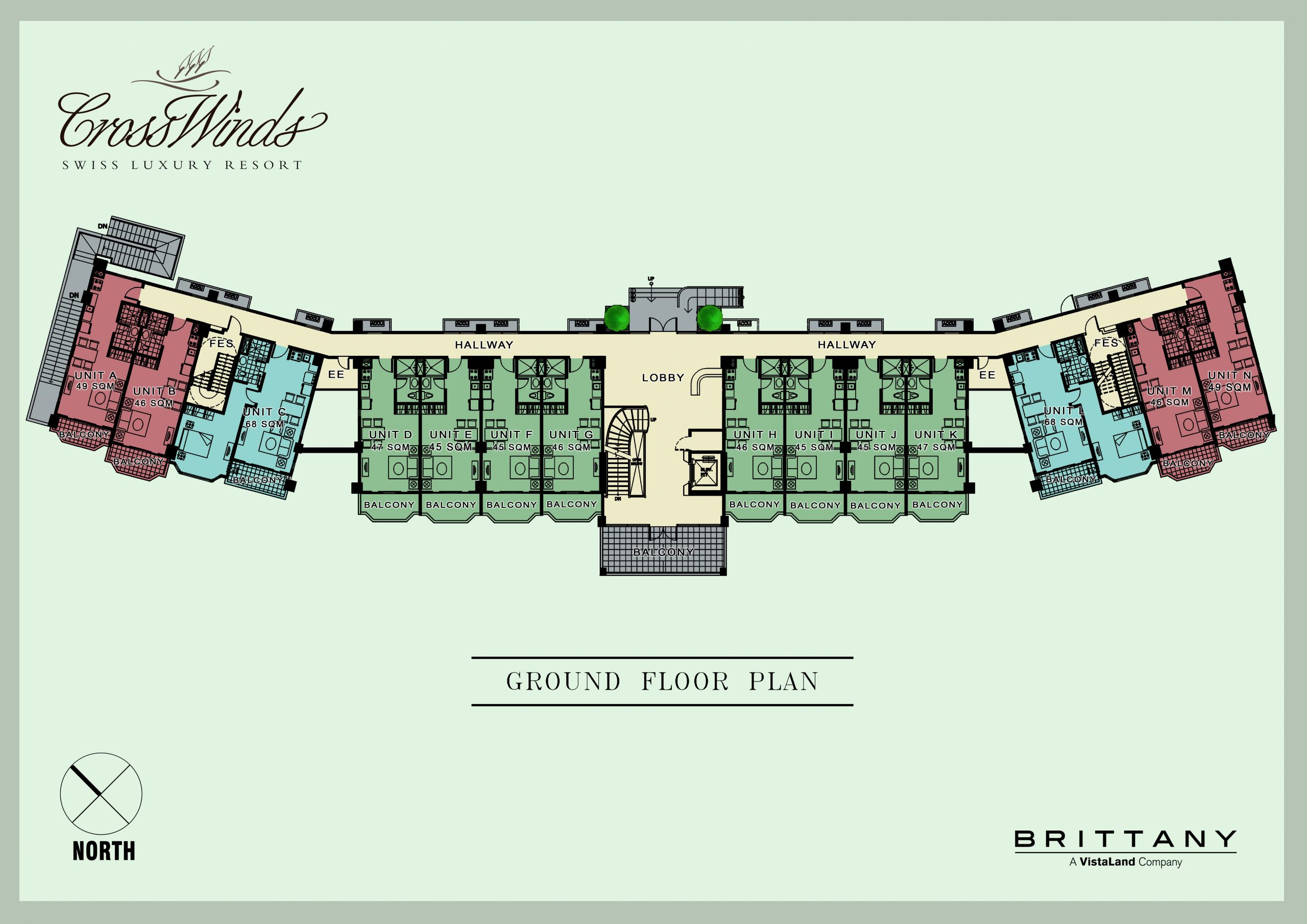 The Grand Quartier III Unit Layout