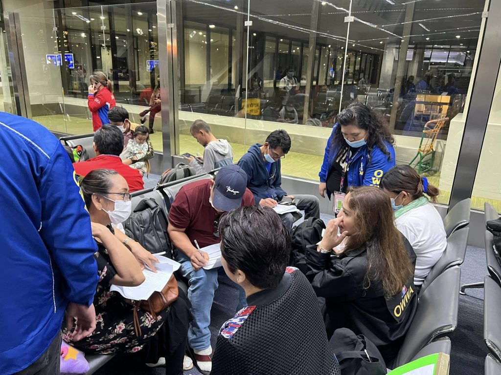 repatriation of ofws philippines, repatriated ofw meaning, request for repatriation assistance