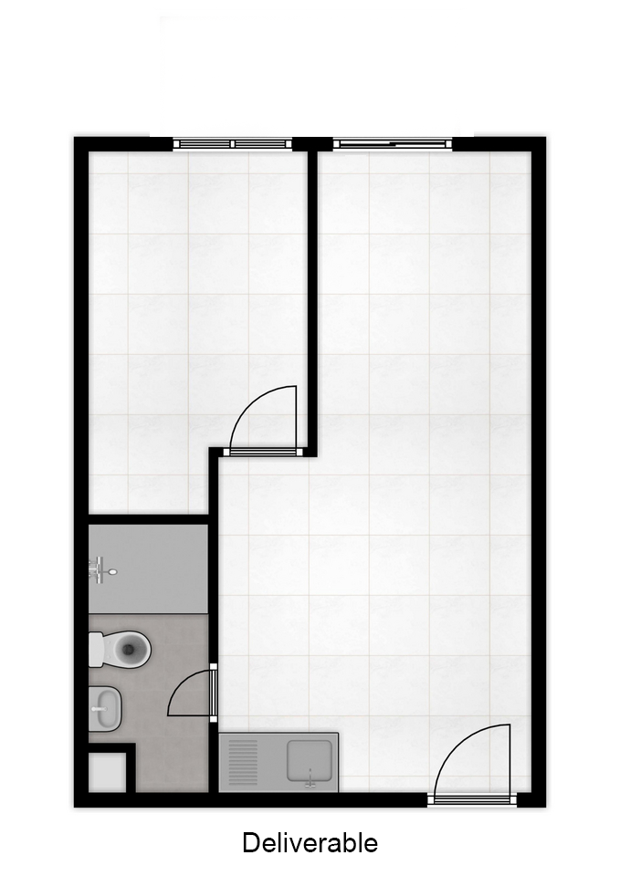allegria 1 bedroom condo layout